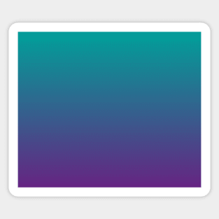 Ombre | Gradient Colors | Teal and Purple | Sticker
